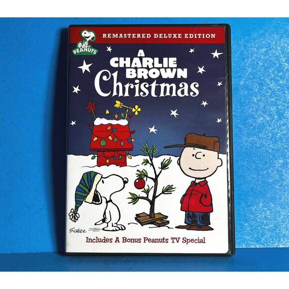 A Charlie Brown Christmas DVD (Remastered Deluxe Edition, 2008) Peanuts Classic - Picture 1 of 7